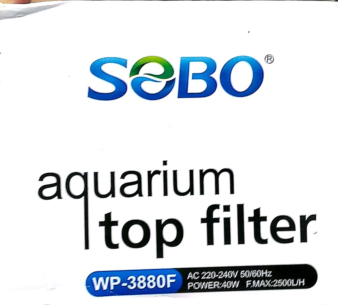 Sobo WP3880F Top Filter, 1 Piece
