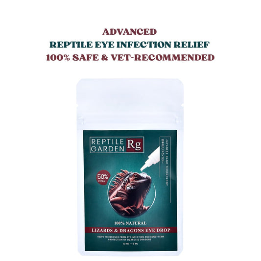 Reptile Garden Lizards & Dragons Eye Drop | Advanced Reptile Eye Infection Relief | 100% Safe & Vet-Recommended (10 ml + 5 ml)