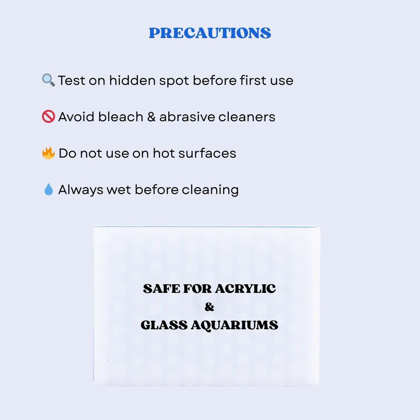 The Scape Right Series MAYA Double Dotted Algae Cleaning Pads | Premium-Grade Aquarium Glass Cleaner (1 Pad)