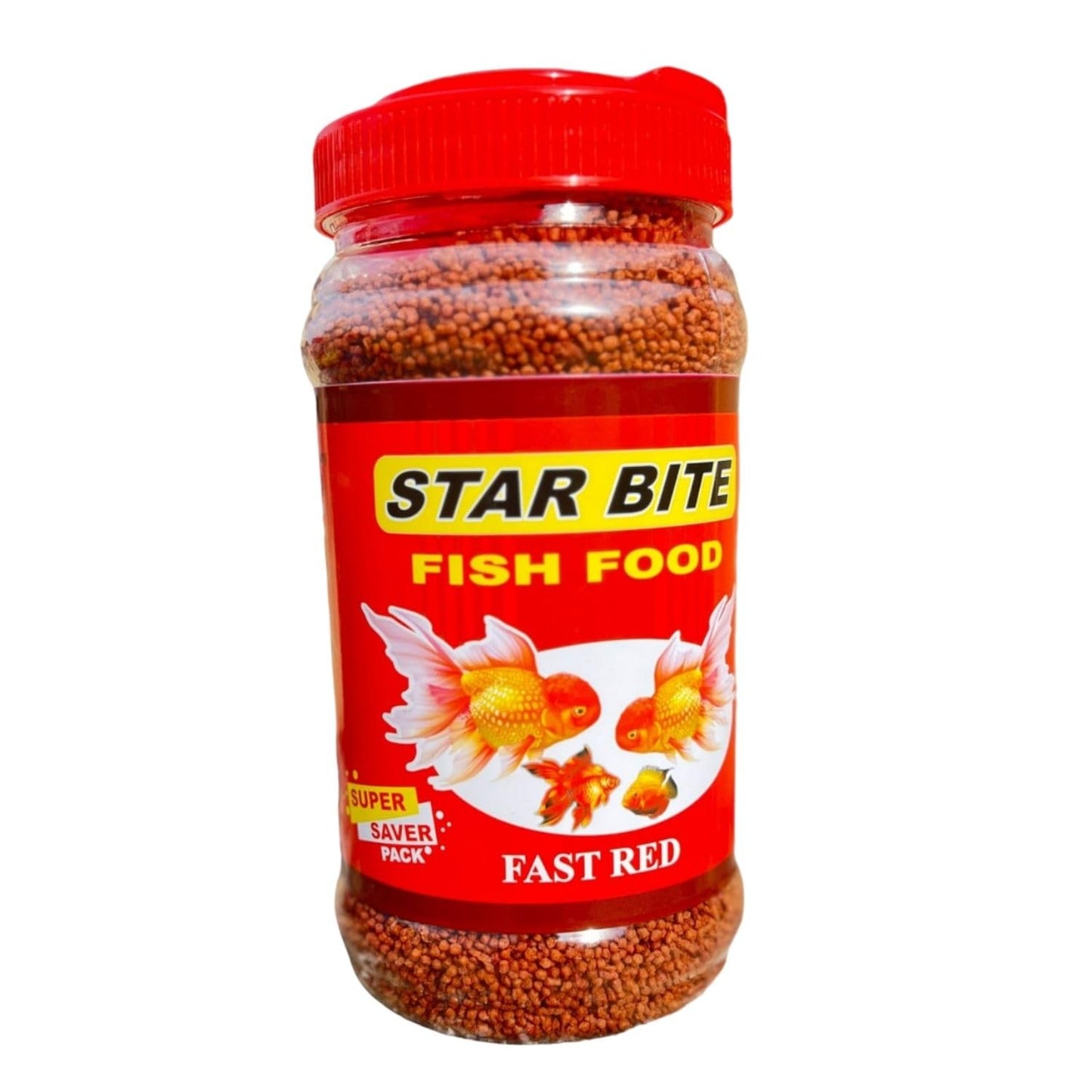 SF+ Star Bite Fish Food | Super Saver Pack (400g, Fast Red)