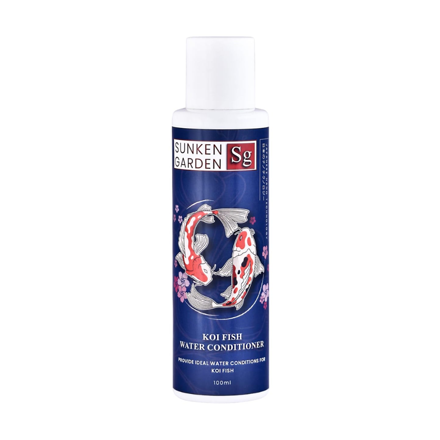 Sunken Garden Koi Fish Water Conditioner | Premium Pond Care for Royal Fish | for Indian Koi & Pond Water (200 ml + 30 ml)