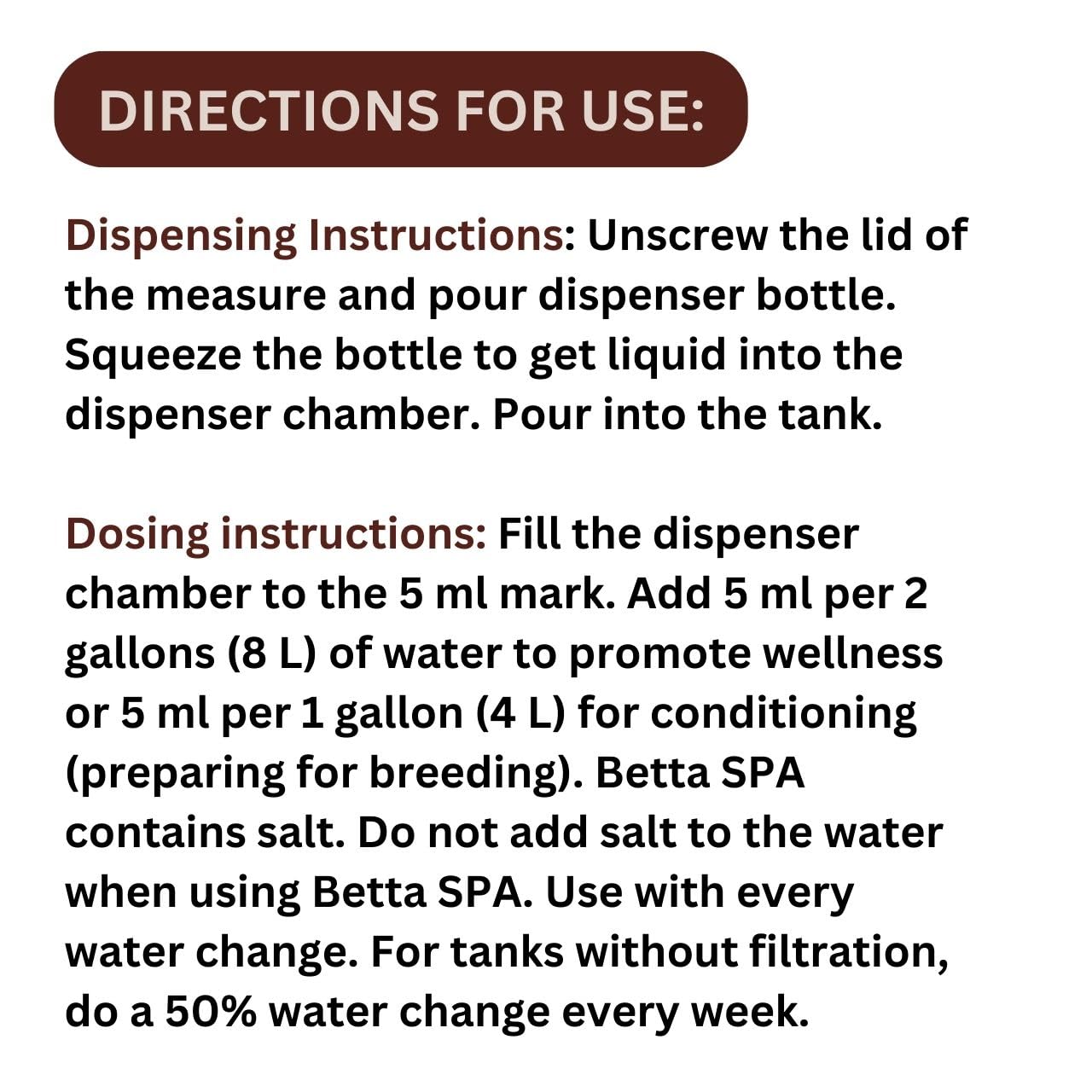 ON+ Atison's Betta SPA Water Conditioner (Original from Tunai Store) | 125mL | Promotes Health and Wellness of Betta Fishes