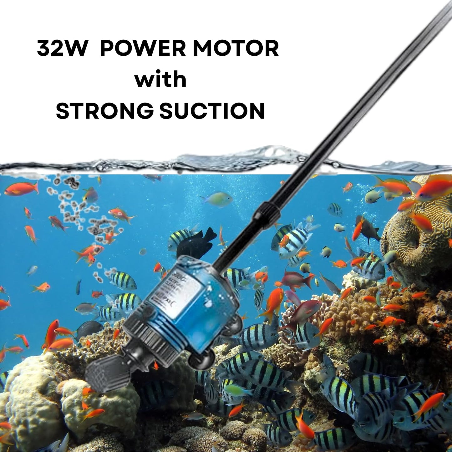 S0B0 BO-058 Multifunction Clean Pump for Aquarium Fish Tank | Change Water | Gravel Cleaner| Fish Waste Remover | Suitable for Various Size Aquariums | (Original from Tunai Store)