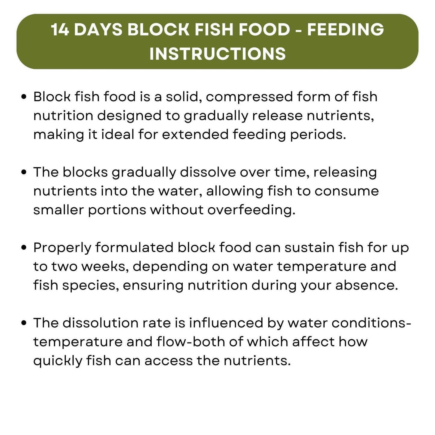 SF+ Star 14 Days Extended Holiday Fish Food, (Pack of 2) | Adequate Nourishment for Your Aquarium Fish