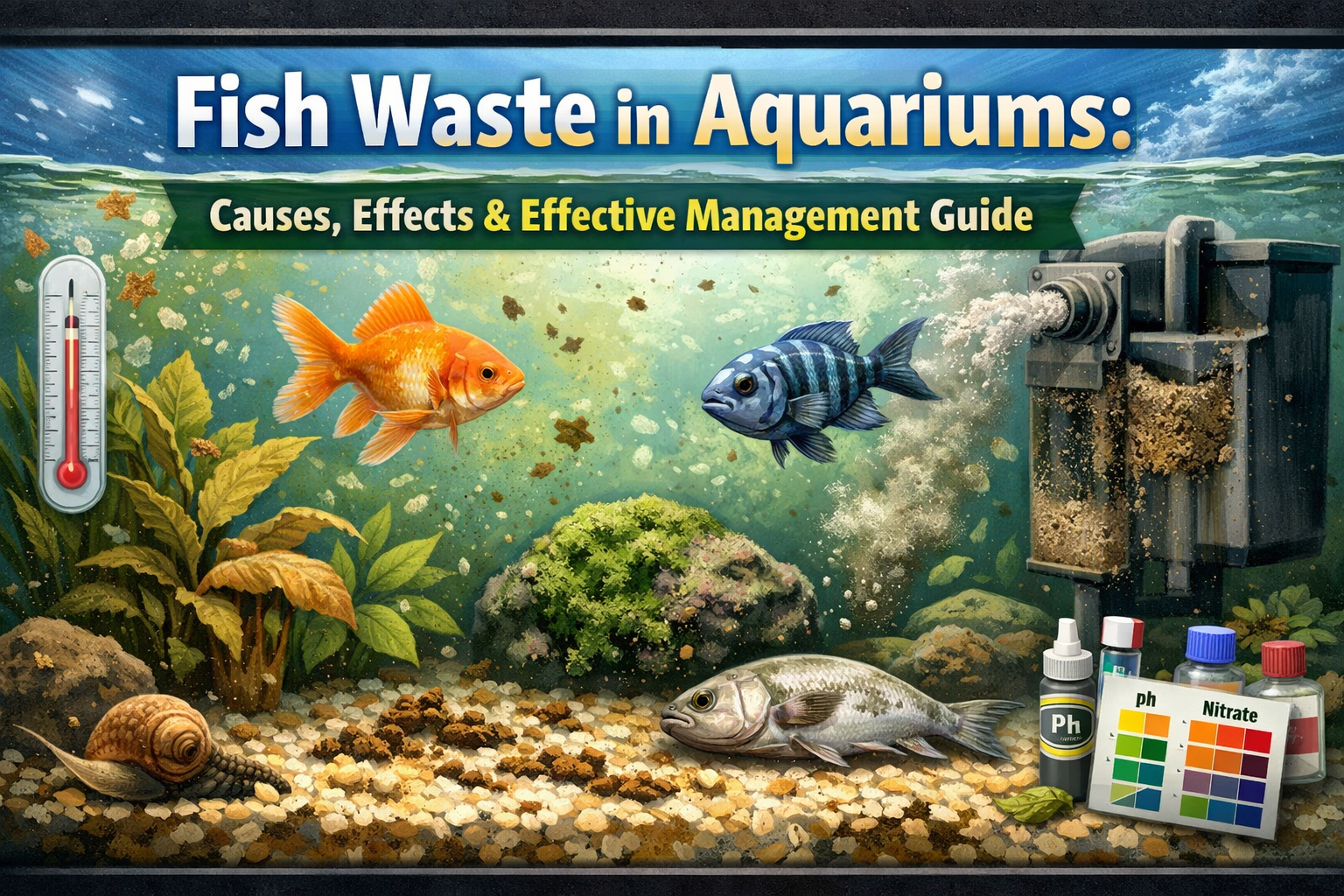 Fish Waste in Aquariums: Causes, Effects & Effective Management Guide