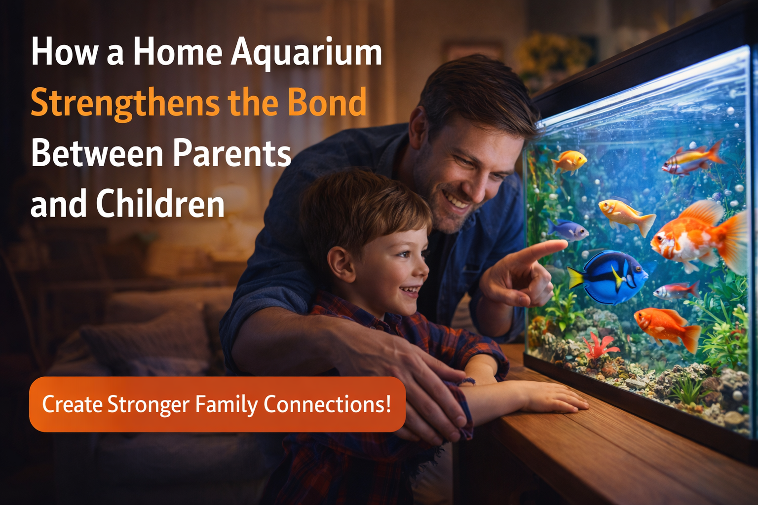 How a Home Aquarium Strengthens the Bond Between Parents and Children