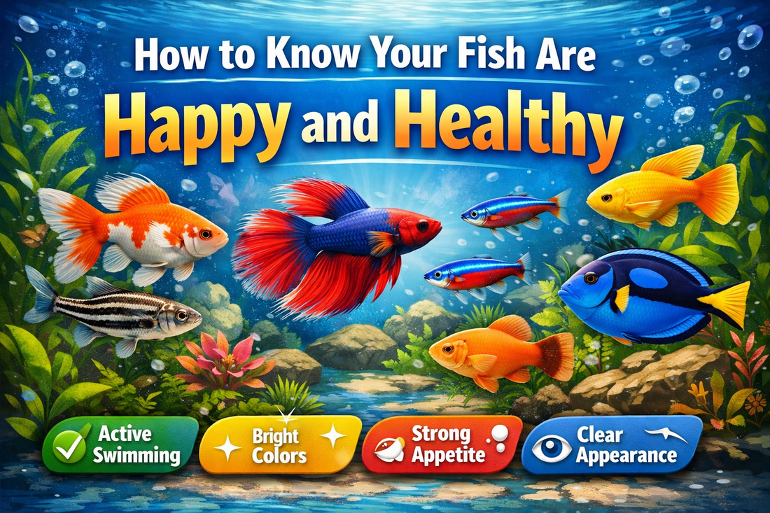 How to Know Your Fish Are Happy and Healthy