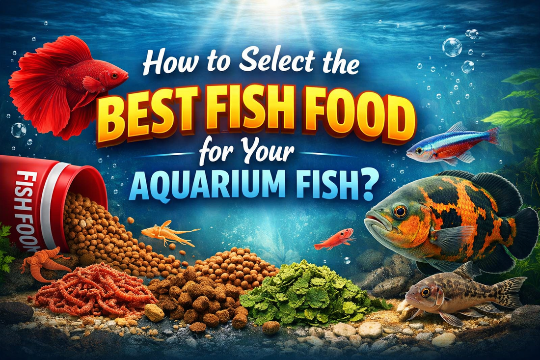 How to Select the Best Fish Food for Your Aquarium Fish?