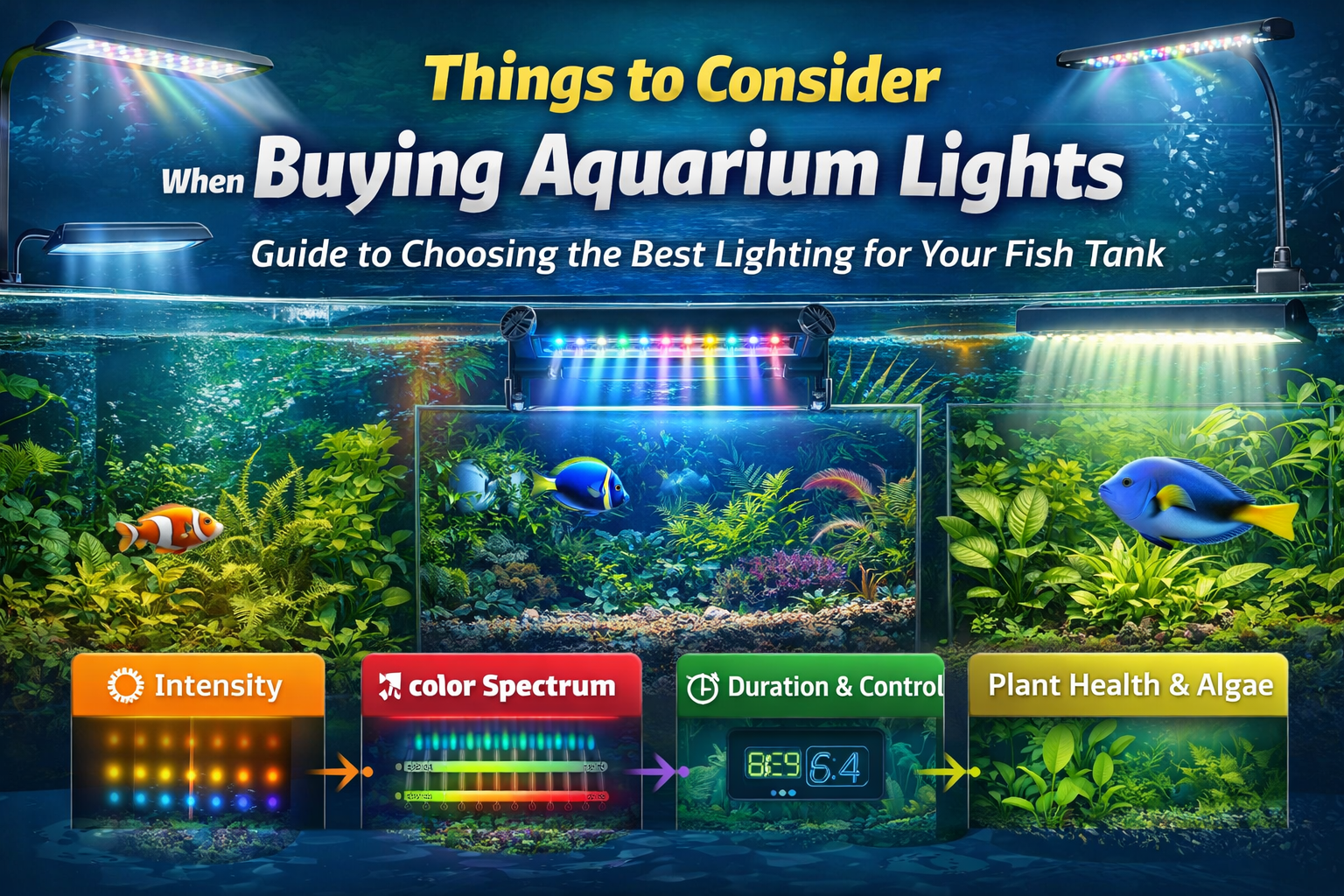 Things to Consider When Buying Aquarium Lights