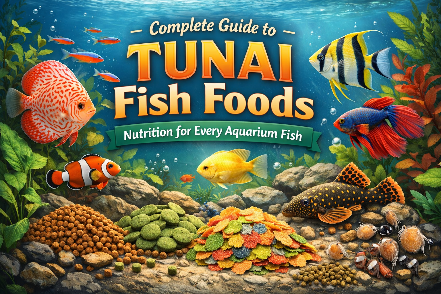 Best fish food for healthy aquarium fish