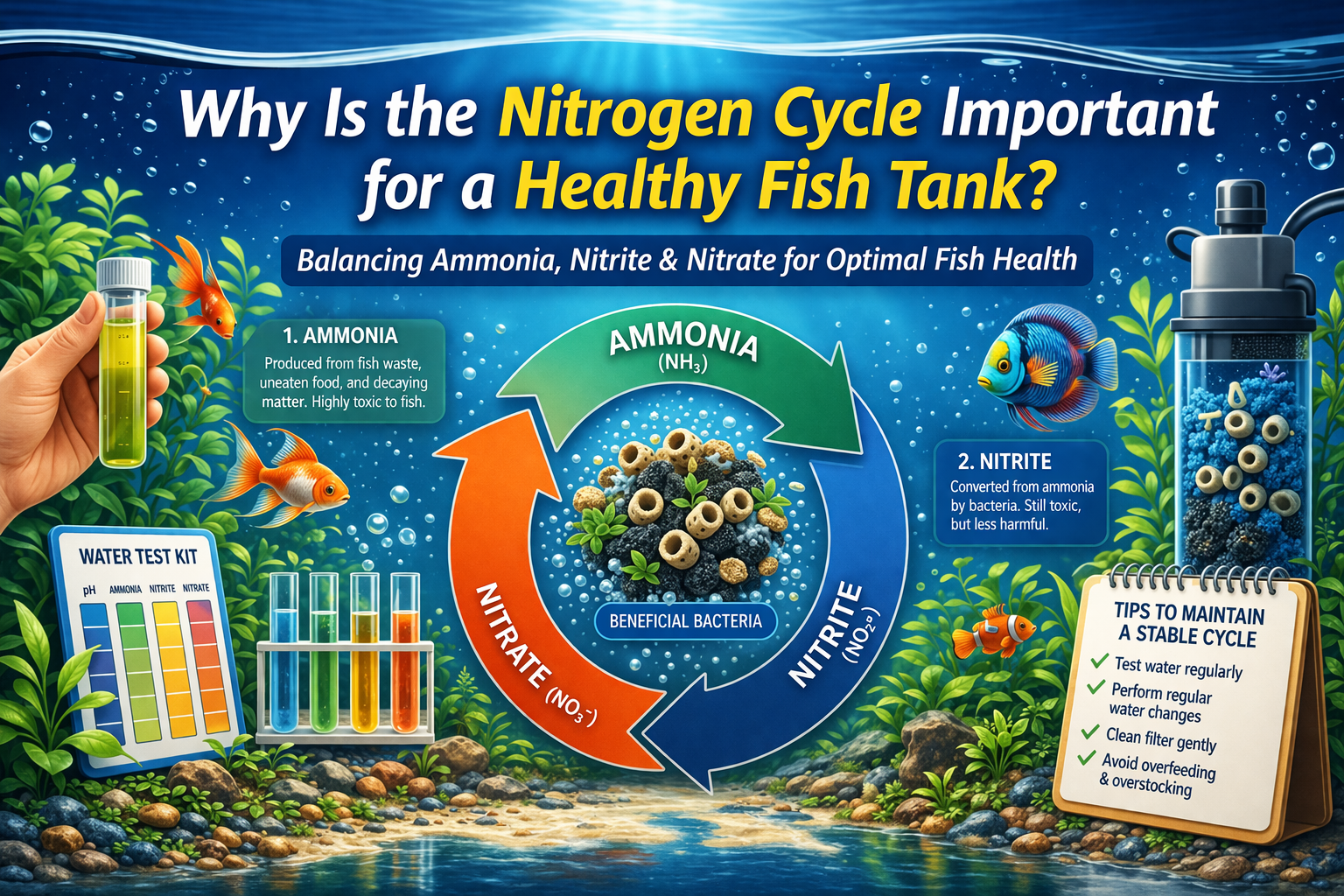 Why Is the Nitrogen Cycle Important for a Healthy Fish Tank?