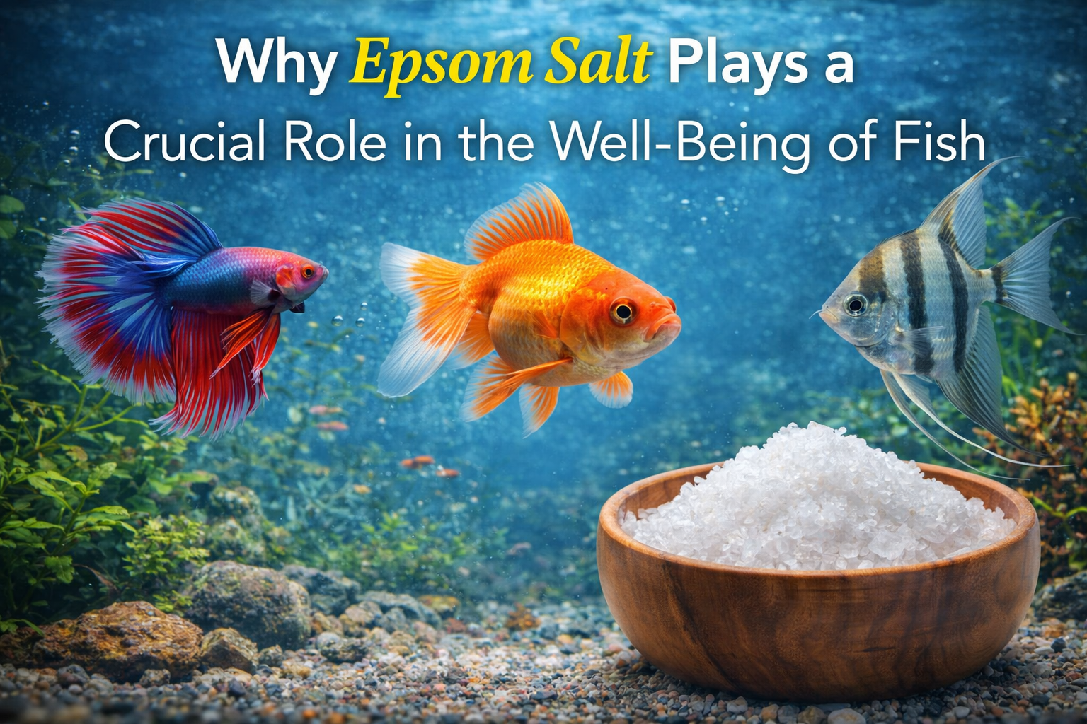 Why Epsom Salt Plays a Crucial Role in the Well-Being of Fish?