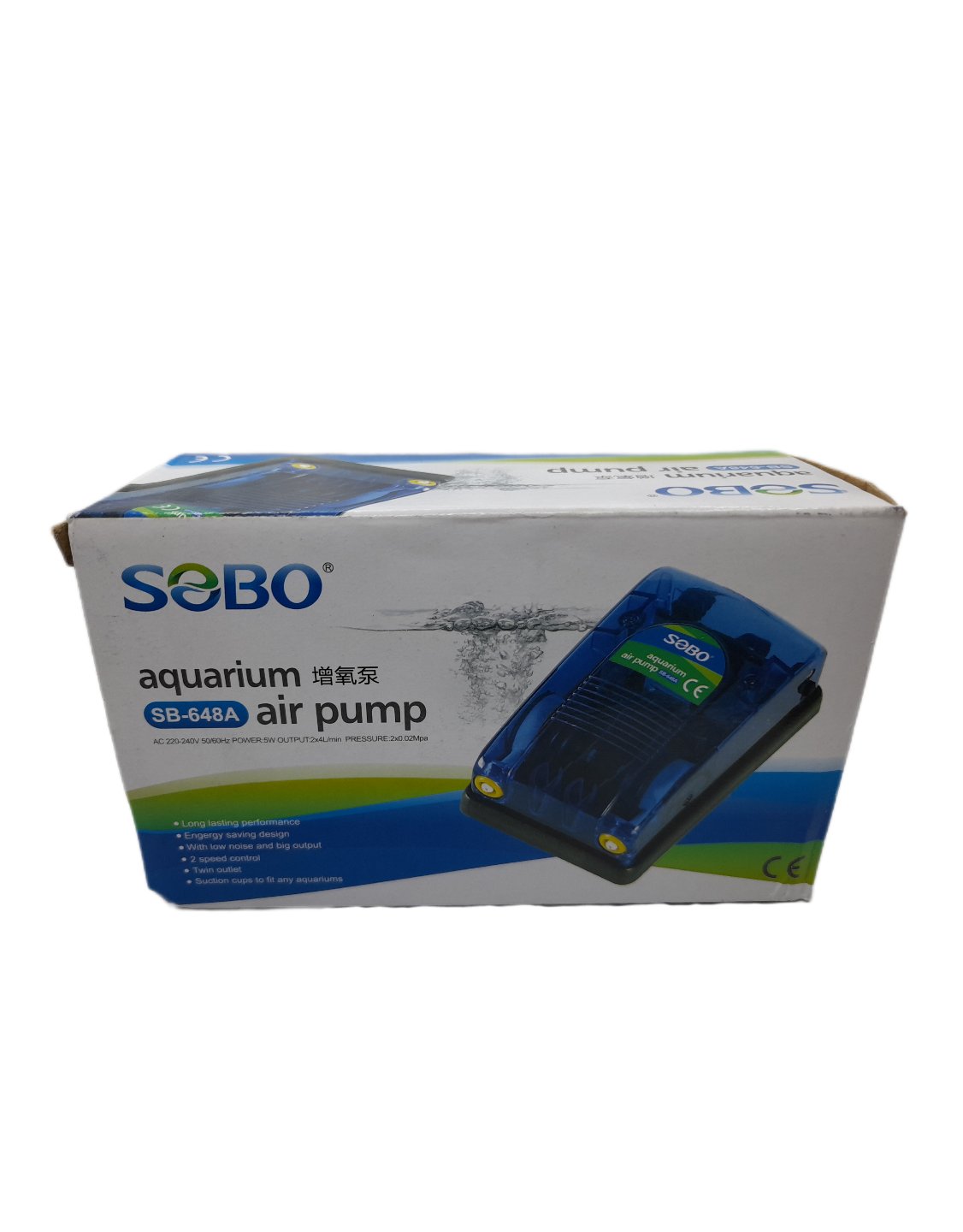 Sobo SB-648A Aquarium Air Pump