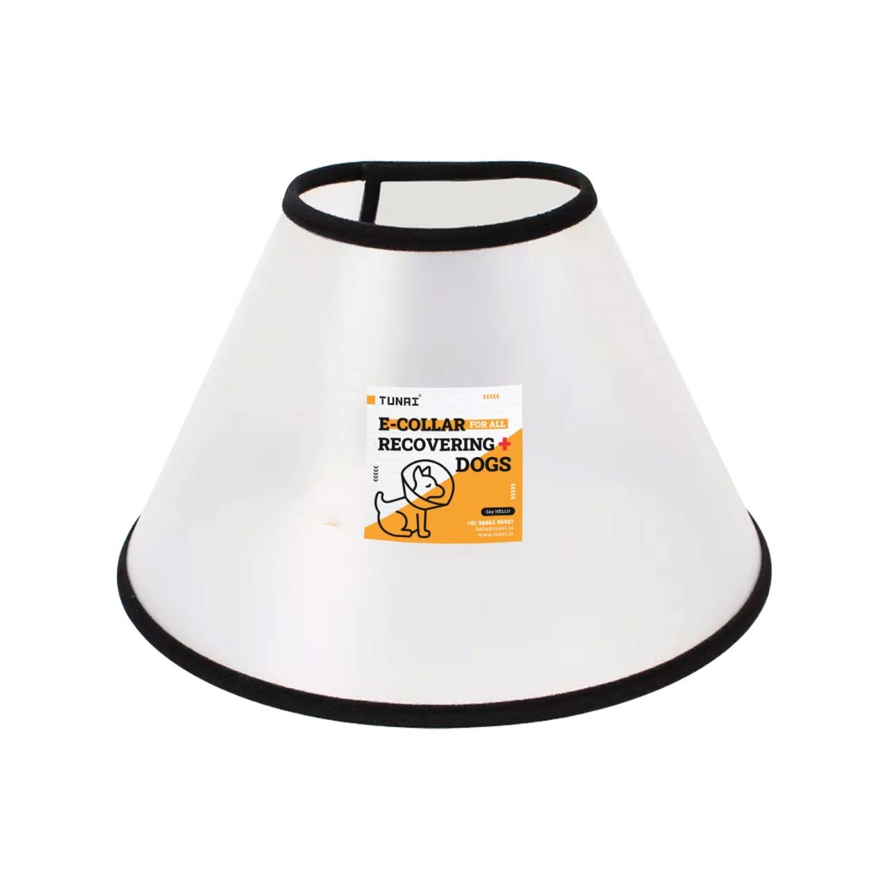 Tunai Elizabeth Dog Collar After Surgery Collar, Protective and Recovery Collar for All Small Dog Puppies, E Collars Suitable for All Puppies Less Than 9 Months, Size 5