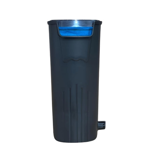 TUNAI S0B0 WP-208H External Hang-On Filter for Aquarium Fish Tank | Fully Submersible | Absorbs Dirt & Cleans The Water | Suitable for 45-60 Cm Tank | Power: 5W | F.Max: 500L/H