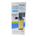 Sobo FE/FK -1502 Aquarium Internal Filter [AC 220-240V 50/60Hz Power:15W F.MAX :1200L/HR] - Central Fish Aquarium