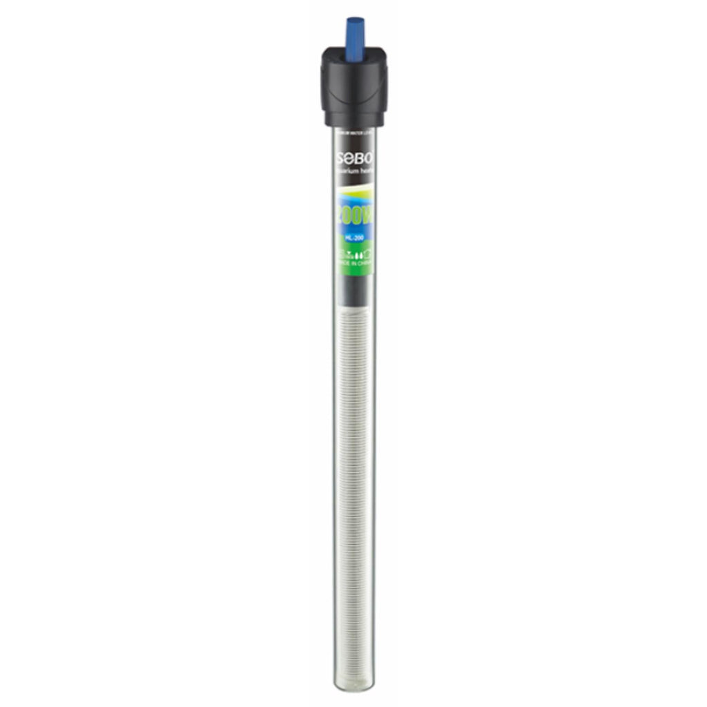 S0B0 HL-200 Ordinary Glass Aquarium Heater | Fully Submersible | Suitable for Tanks Upto 200L | Original from Tunai Store