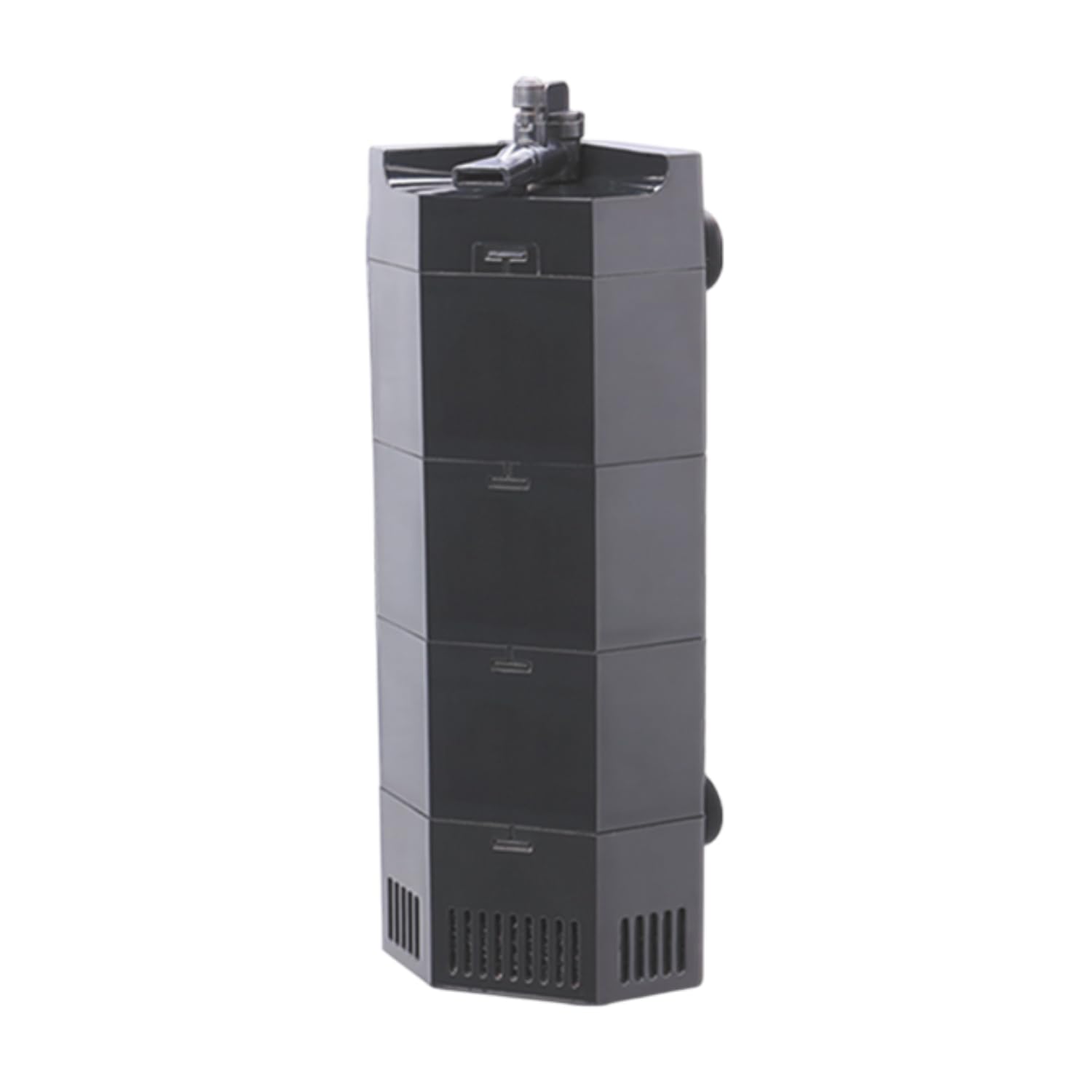S0B0 WP-707C Internal Corner Filter for Aquarium Fish Tank | for Fresh and Salt Water | Fully Submersible | Absorbs Dirt & Clears The Water | Power: 12W | F.Max: 650L/H | (Original from Tunai Store)