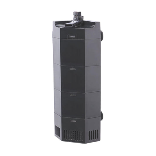S0B0 WP-707C Internal Corner Filter for Aquarium Fish Tank | for Fresh and Salt Water | Fully Submersible | Absorbs Dirt & Clears The Water | Power: 12W | F.Max: 650L/H | (Original from Tunai Store)