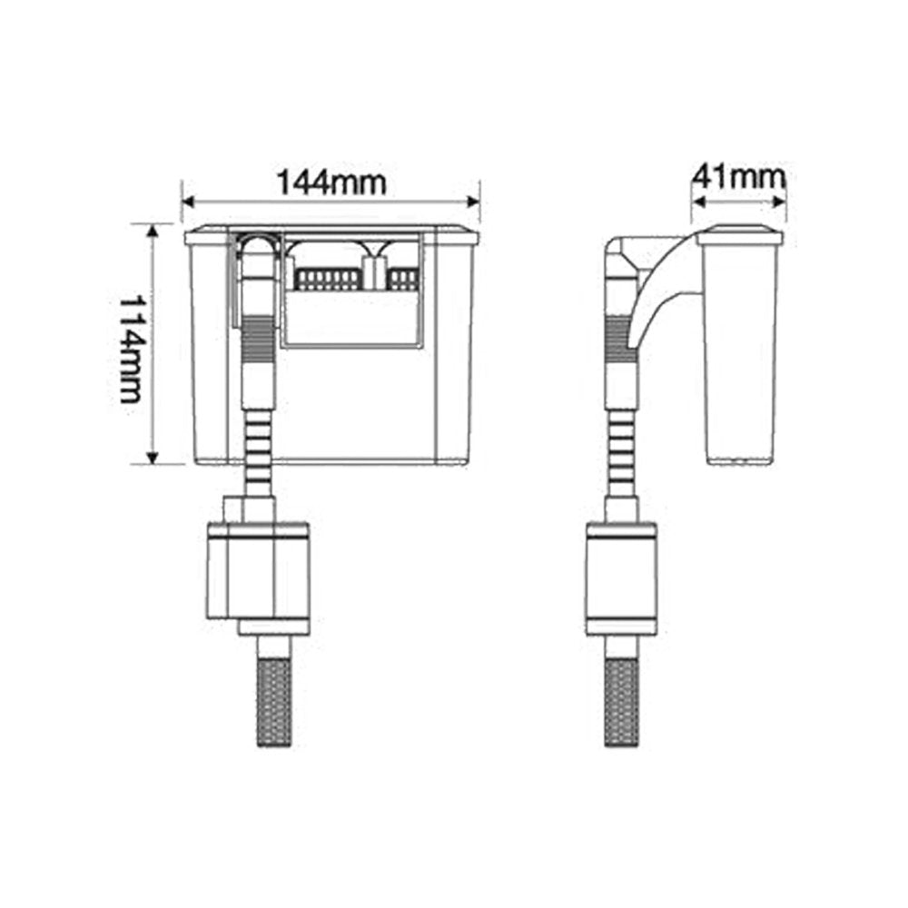 PREMIER PLANTS Aquarium Hang on Filter Hbl-302, 1 Piece