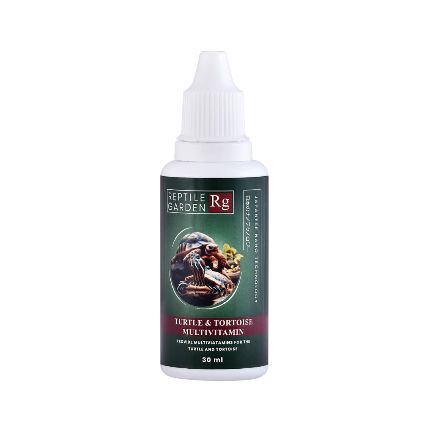 Reptile Garden Turtle & Tortoise Multivitamin Supplement | Complete Liquid Supplement for Growth, Immunity & Vitality (30 ml)