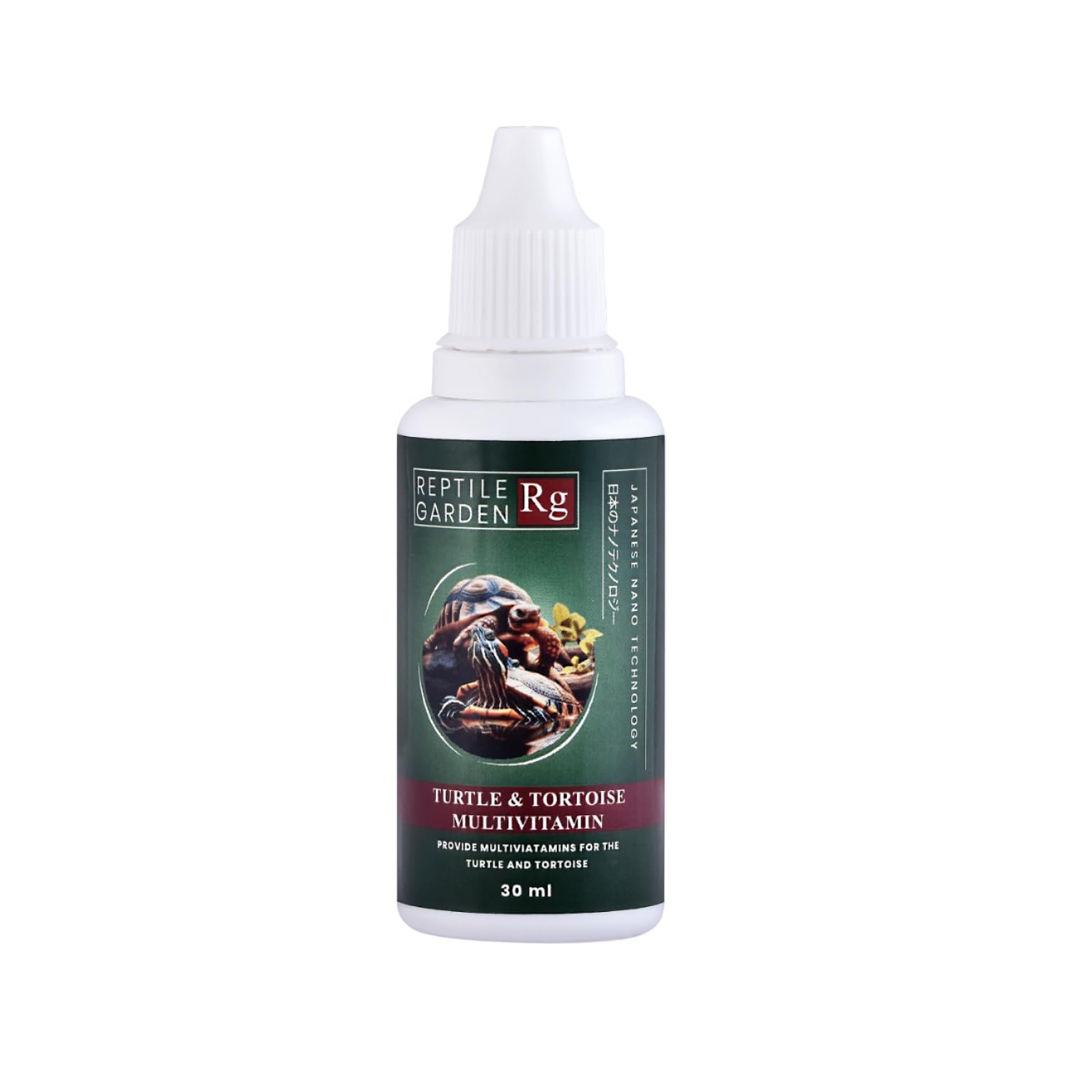 Reptile Garden Turtle & Tortoise Multivitamin Supplement | Complete Liquid Supplement for Growth, Immunity & Vitality (30 ml)
