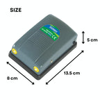 S0B0 SB-648 Air Pump for Aquarium Fish Tank | Energy Saving Design | Low Noise and Big F.Max | Single Outlet | Power: 5W | F.Max: 2 x 4L/min | Original from Tunai Store