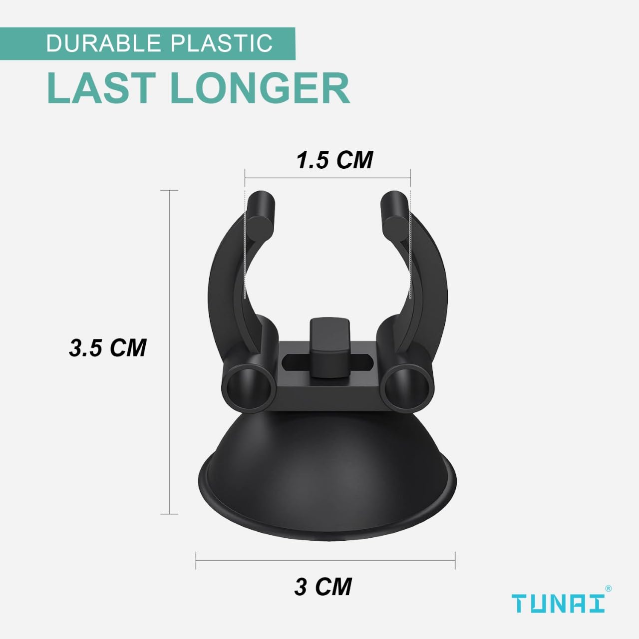 TUNAI (Pack of 12) Suction Cups, Heater Holder/Heater Clamps for All Glass and Stainless Steel Heaters of S0B0, RS-Electricals, and Other Aquarium Heaters