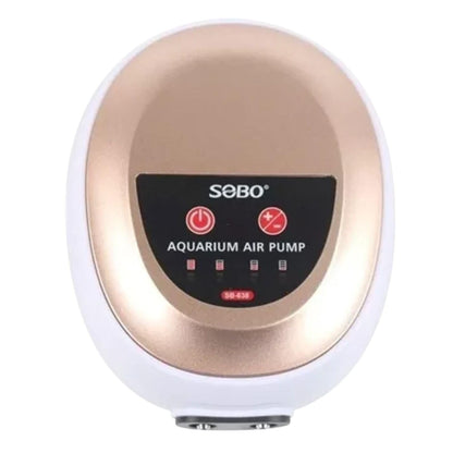 S0B0 SB-638 Air Pump for Aquarium Fish Tank | Dual Outlet | Output: 2 x 4.5L/min | (Original from Tunai Store)