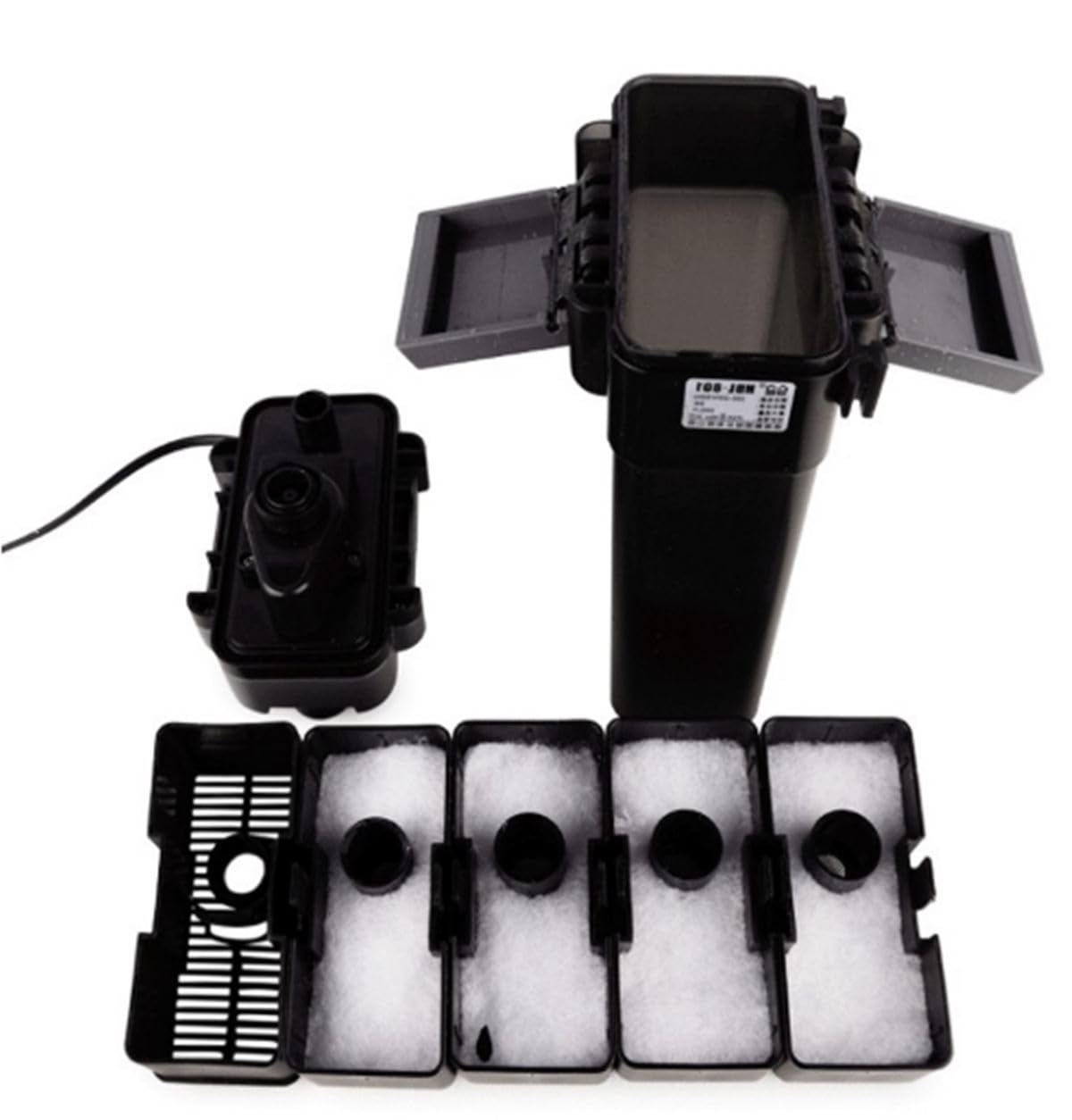 SunSun HBL-801 Hang On External Canister Filter, Black, 1 Piece