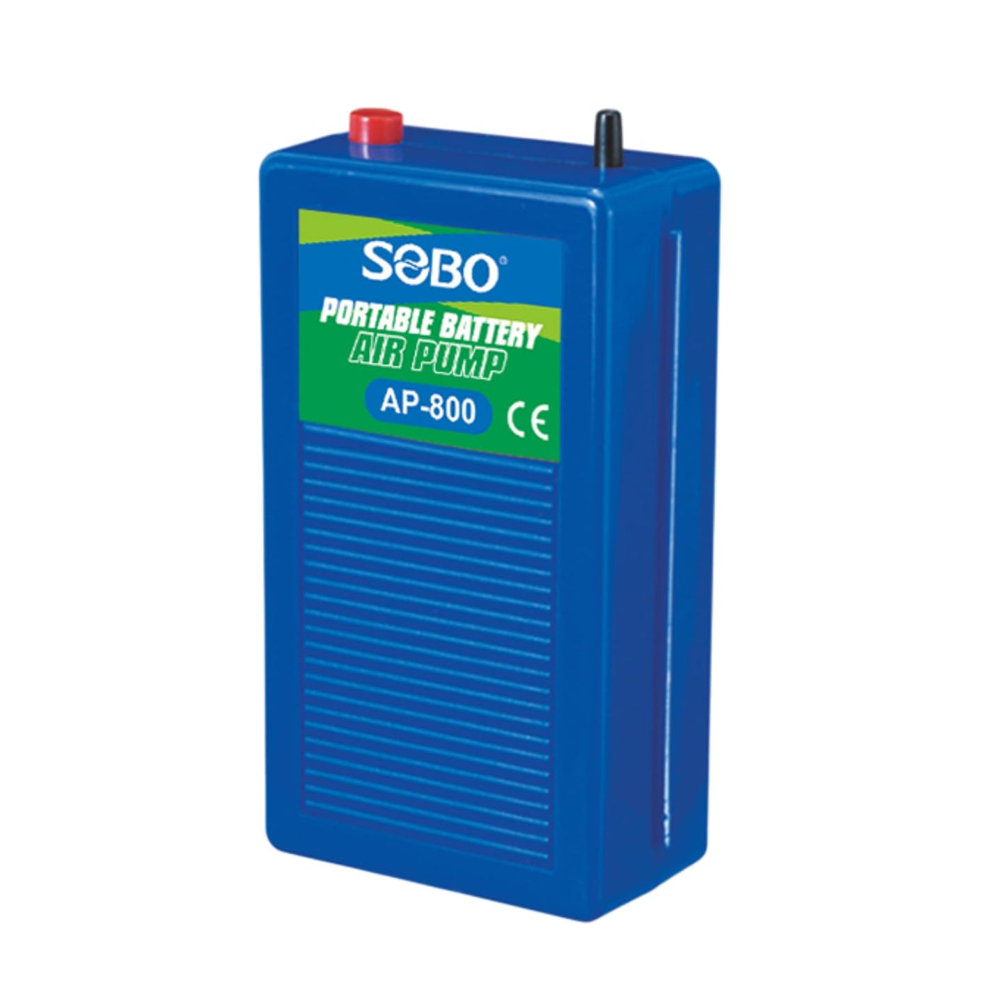 S0B0 AP-800 Portable Battery Air Pump for Aquarium Fish Tank | Ease and Quiet Operation | Ideal for Smaller Tanks | Power: DC 2 x 1.5V | F.Max: 2L/Min | Original from Tunai Store