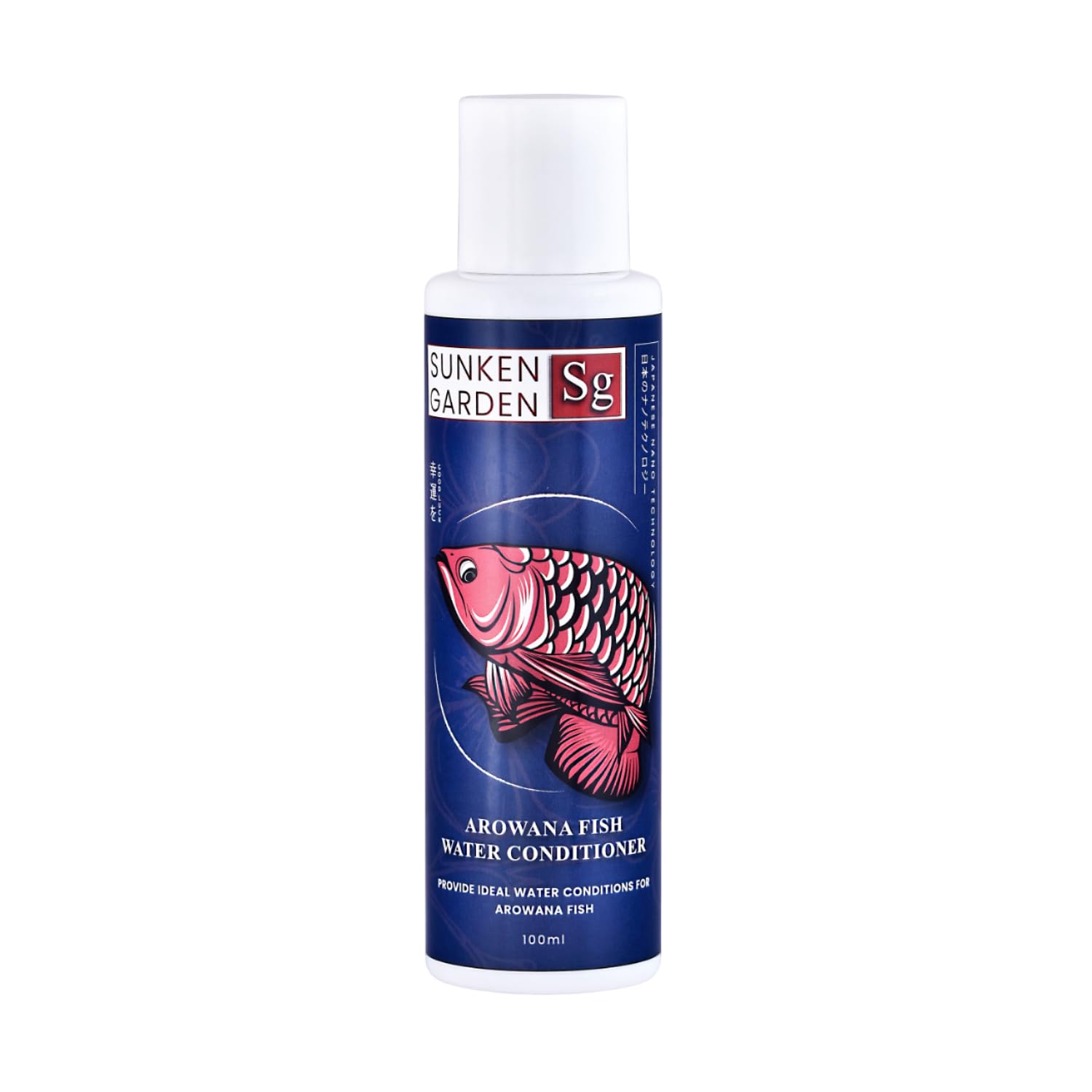 Sunken Garden Arowana Water Conditioner | for Strength, Color & Calm Behavior | Multi-Action Conditioner for Arowanas (200 ml + 30 ml)