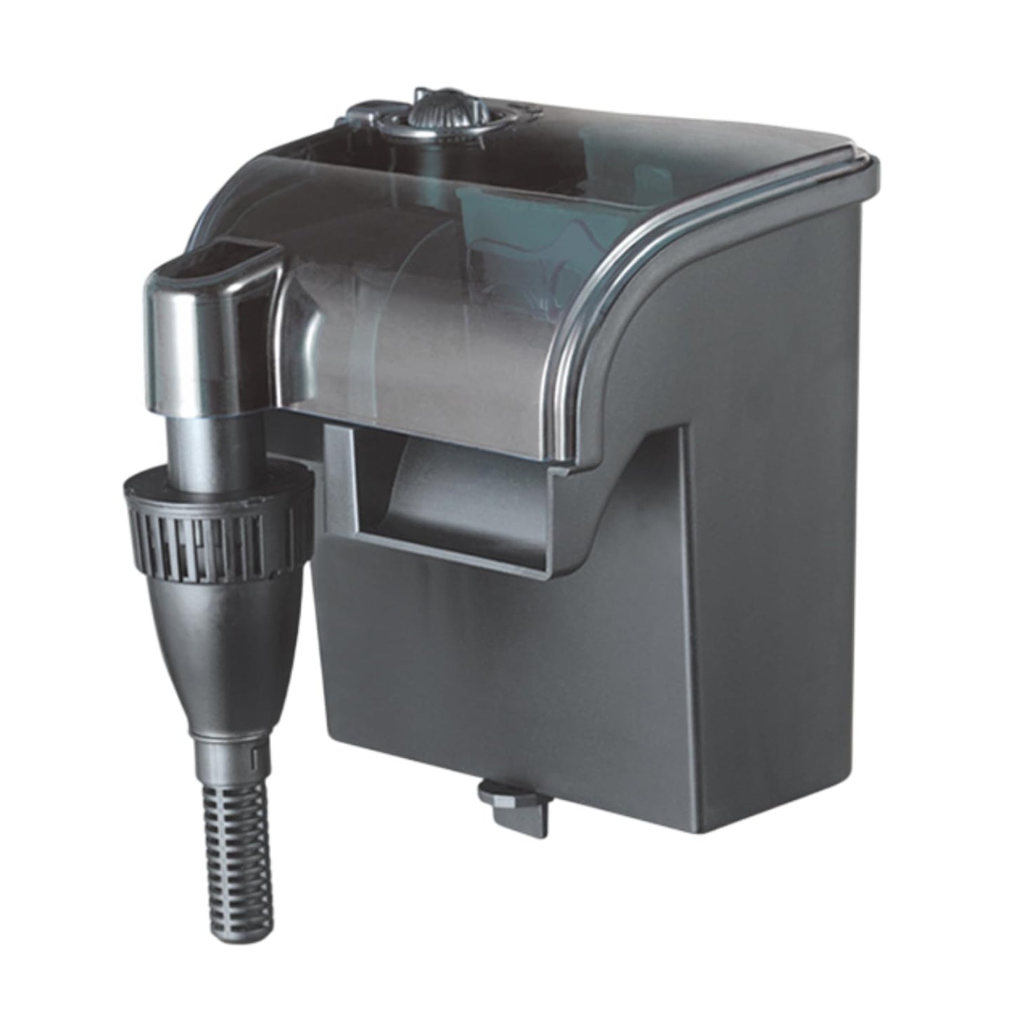 TUNAI S0B0 WP-607H Hanging Filter for Aquarium Fish Tank | Mechanical, Chemical and Biological Filtration | Ideal for Freshwater & Marine Water Tank | Power: 12W | F.Max: 600L/H