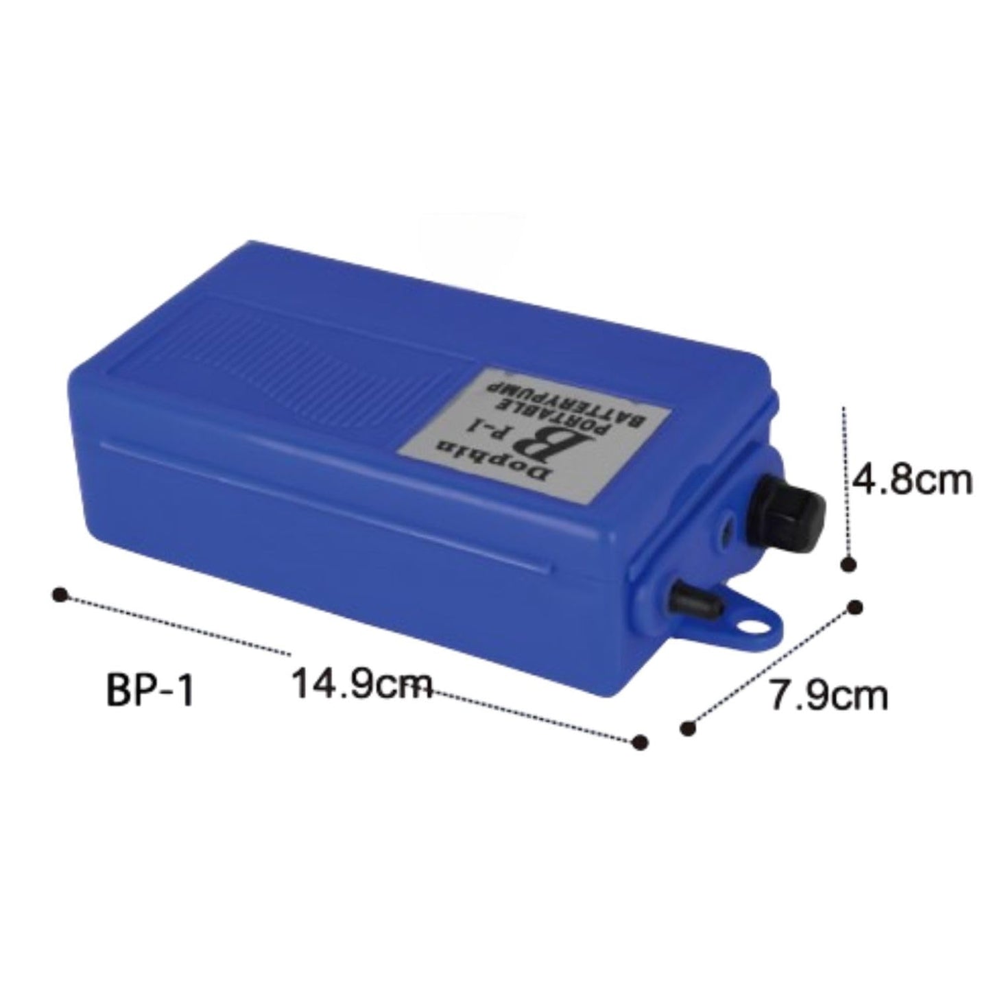 Dophin BP1 Portable Battery Pump for Aquarium Fish Tank | Safety, Reliability and Durability | Output: 400CC/Min | Suitable for Tank Size 30-60L | (Original from Tunai Store)