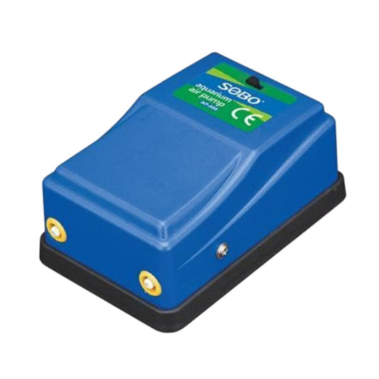 S0B0 AP-500 Battery Air Pump for Aquarium Fish Tank | Ease and Quiet Operation | Ideal for Smaller Tanks | Power: 5W | F.Max: 2 x 4L | Original from Tunai Store (AP-500, F.Max: 2 x 4L)