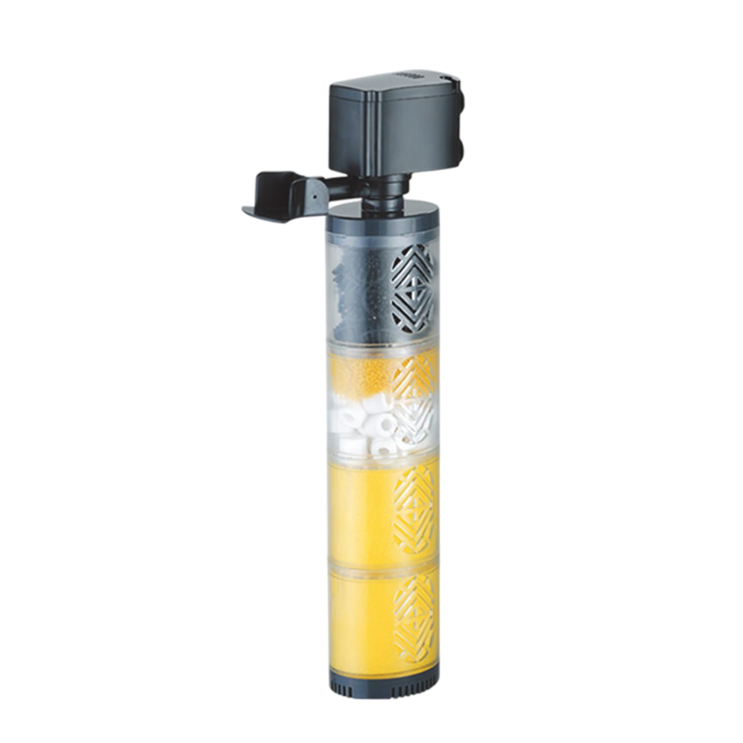 S0B0 FE-1504 Internal Filter for Aquarium Fish Tank | Absorbs Dirt &Cleans Water | Completely Submersible | for Fresh and Marine Water Tank | Power: 15W | F.Max: 1200L/H | Original from Tunai Store