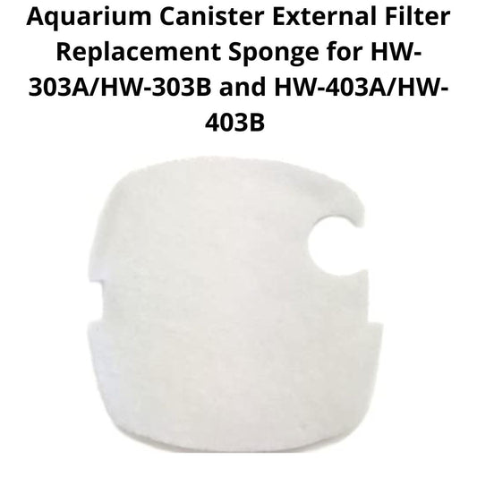 SUNSUN Aquarium Canister External Filter Replacement White Sponge for HW-303AB/403AB | Original from TUNAI Store