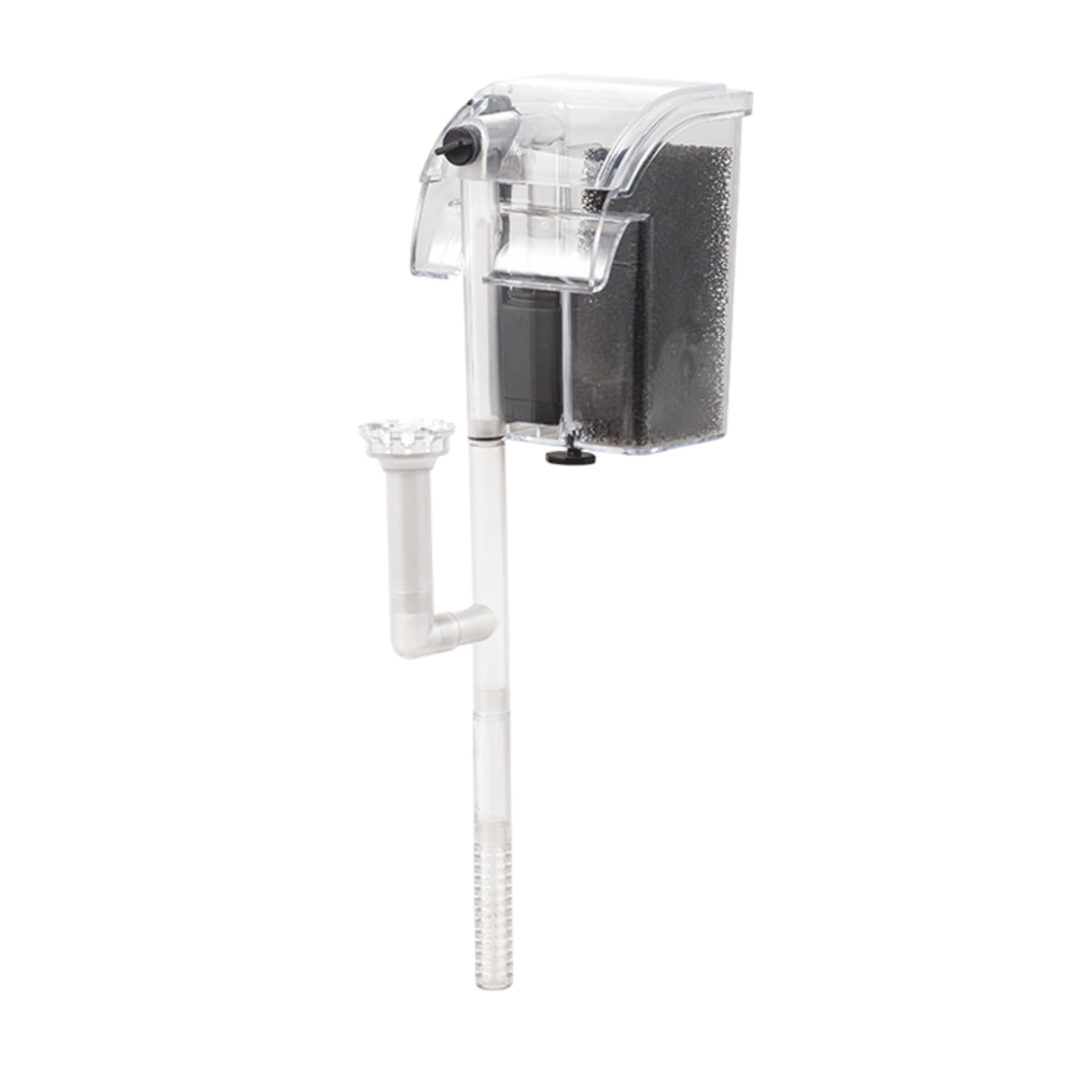 TUNAI S0B0 WP-607H Hanging Filter for Aquarium Fish Tank | Mechanical, Chemical and Biological Filtration | Ideal for Freshwater & Marine Water Tank | Power: 12W | F.Max: 600L/H
