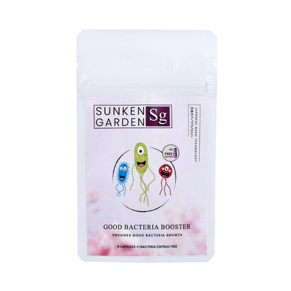 Sunken Garden Bacter Tab | Enhance Aquarium Health Naturally | Denitrifying Bacteria Tablets for Clean Water, Healthy Fish & Algae-Free Aquariums (6 Capsules + 1 Bacteria Capsule Free)