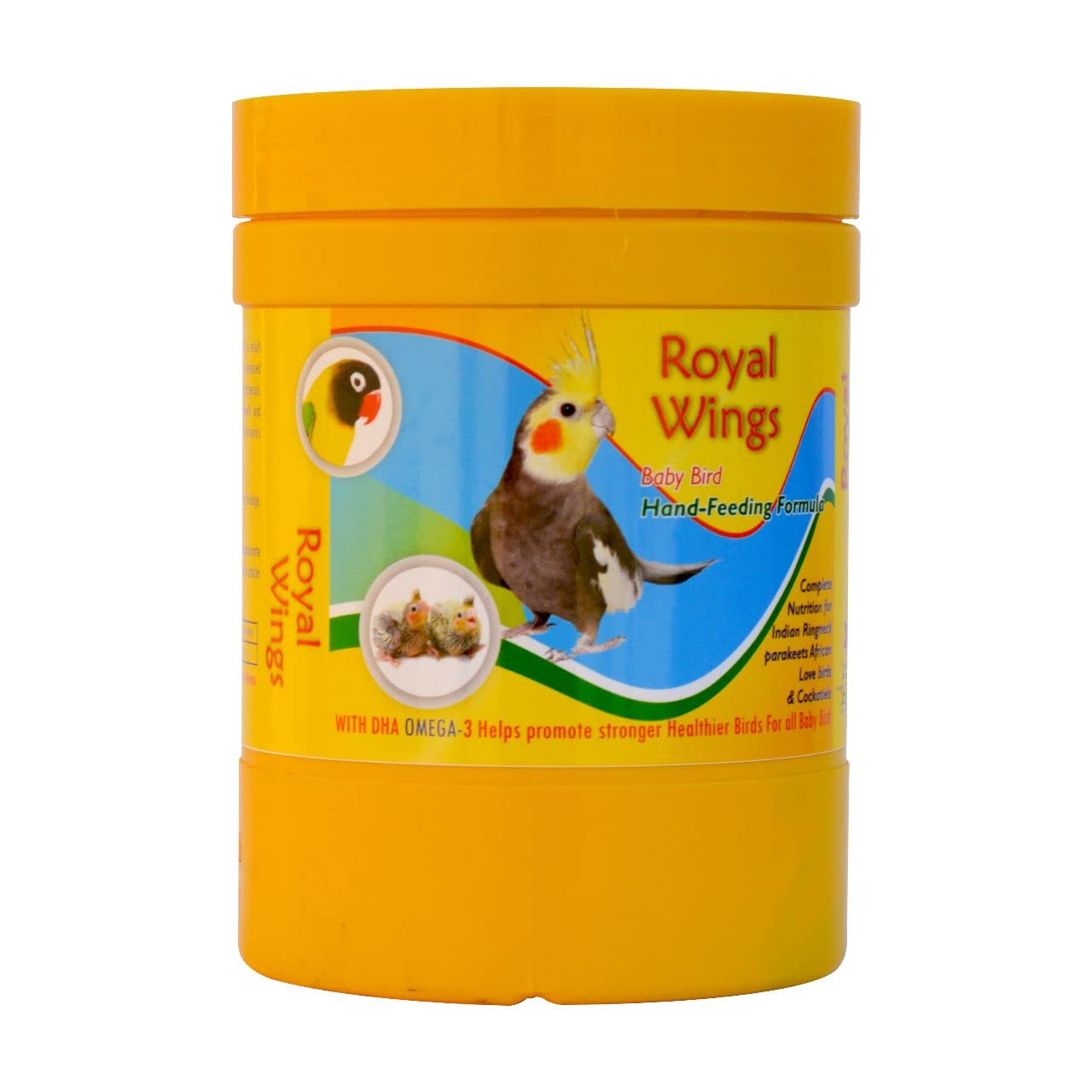 TUNAI SF+ Royal Wings Hand Feeding Formula Bird Food | 500 G | for All New Born Birds,All Life Stages