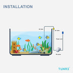 TUNAI HP High Pressure Air Pump for Aquarium Fish Tank (HP-4000, Air Pump Only)
