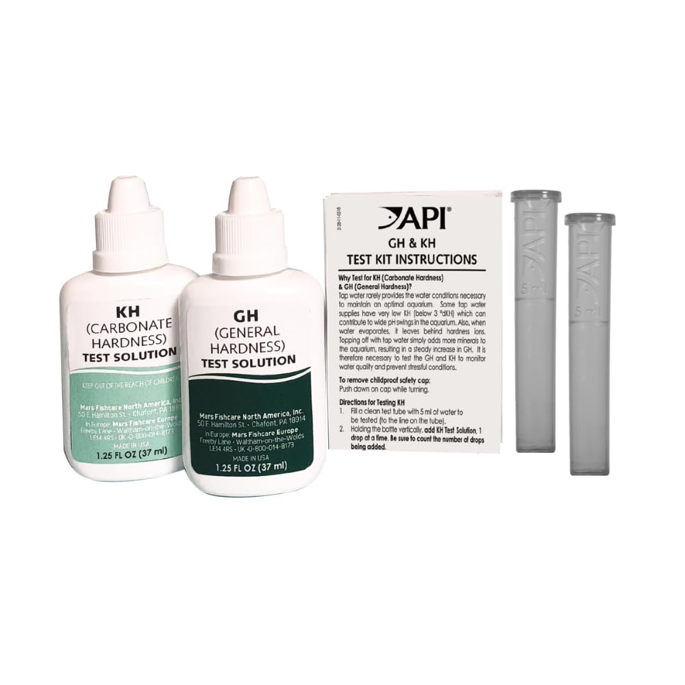 Aquarium Pharmaceuticals, API, MARS Fishcare Gh and Kh Test Kit