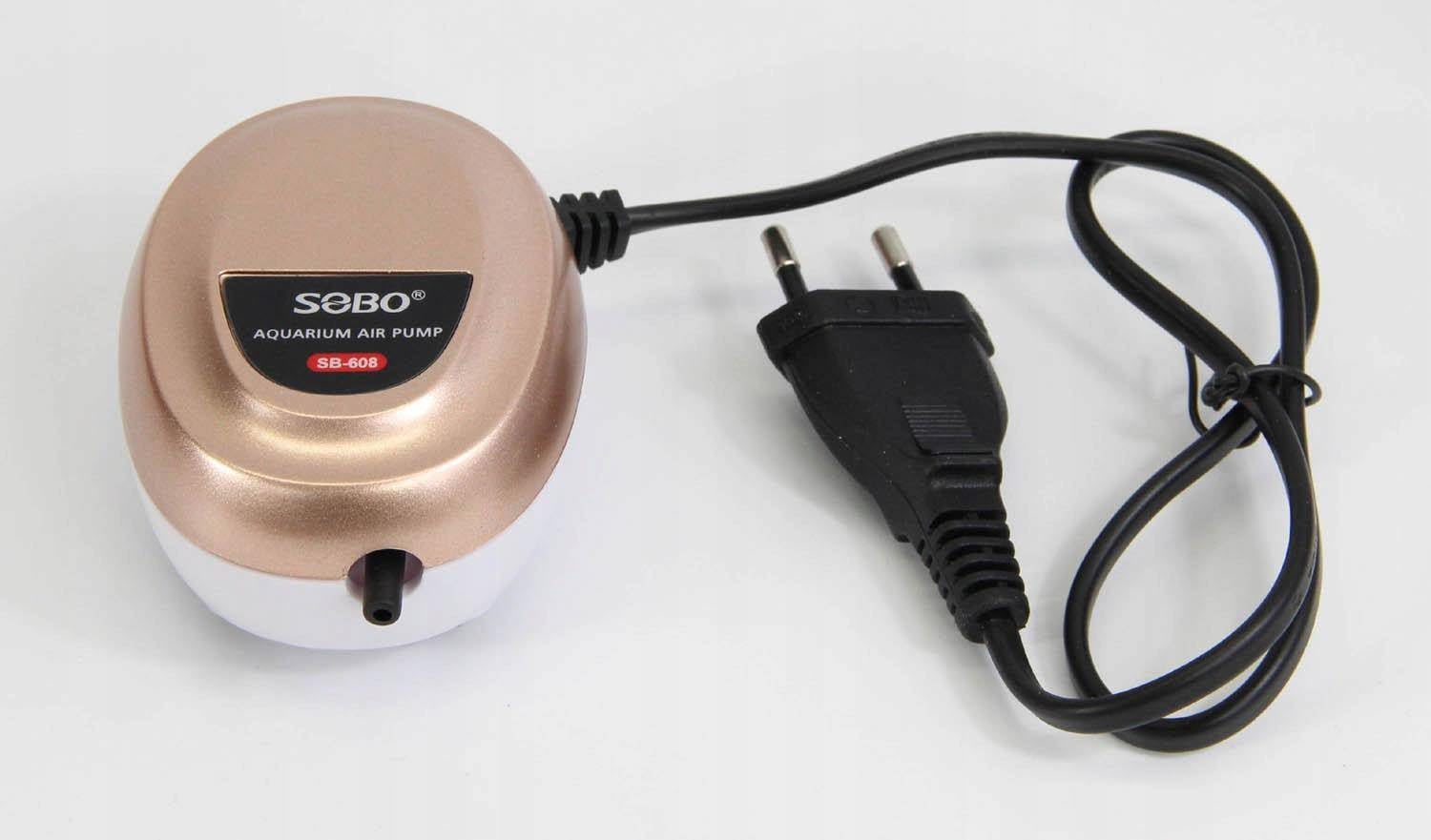 SOBO AIR Pump SB-608 for Aquarium Fish Liquid Tank of All Life Stages
