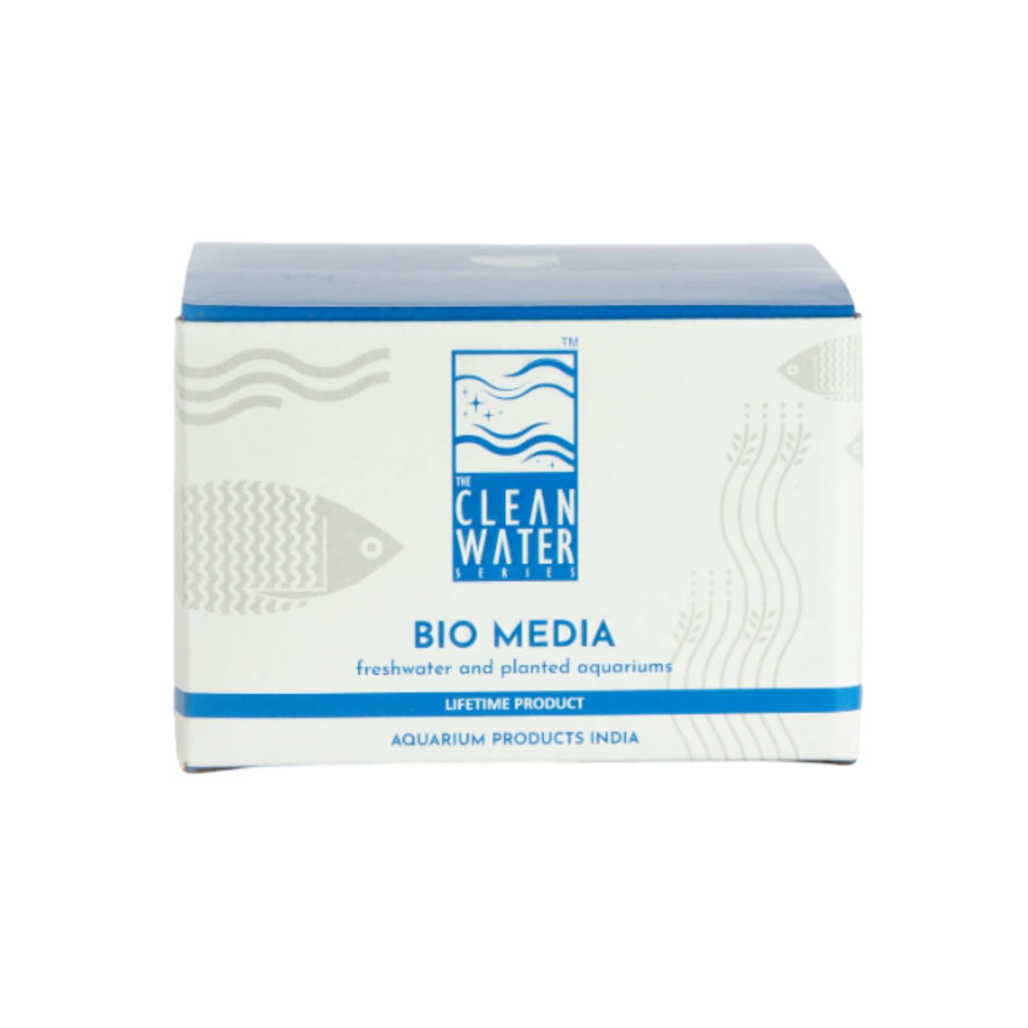 The Clean Water Series BIO Media for Aquarium | Designed for Recreating The Water Purification System (1Kg/2Ltr)
