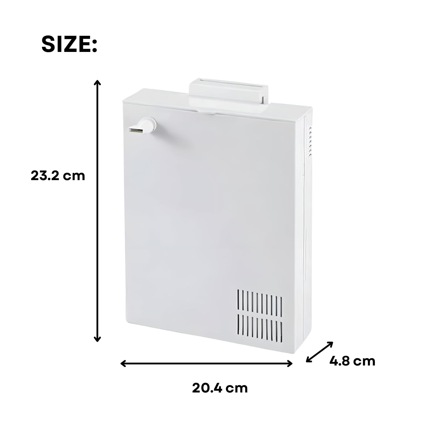 S0B0 WP-500H Back Hanging Internal Filter for Aquarium Fish Tank | Mechanical, Chemical and Biological Filtration | Power: 4W | F.Max: 350L/H | Suitable for 30-50cm Tank | Original from Tunai Store