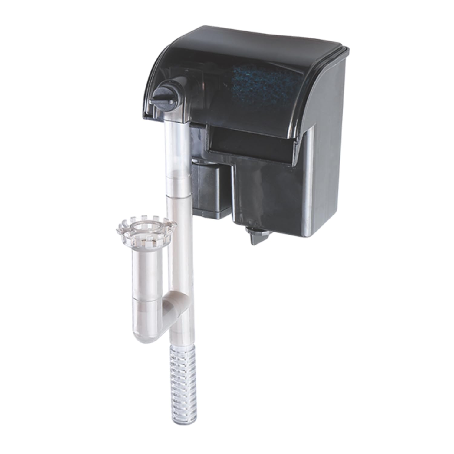 TUNAI S0B0 WP-206H Hanging Filter For Aquarium Fish Tank | Mechanical, Chemical And Biological Filtration| For Freshwater And Marine Water Tank | Power: 3W | F.Max: 250L/H | Original from Store