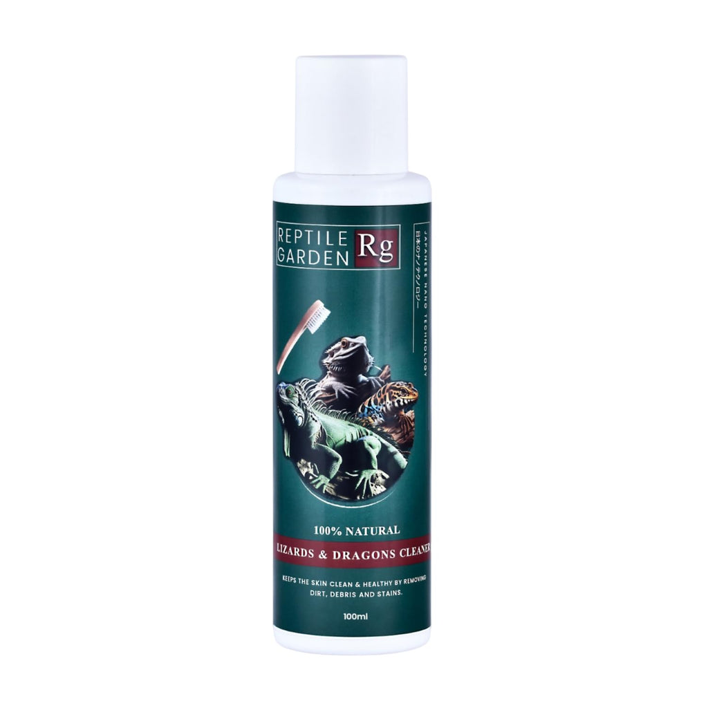 Reptile Garden Lizard & Dragon Cleaner | Removes Stubborn Debris, Algae, and Stains from Your Reptile's Body (100 ml)