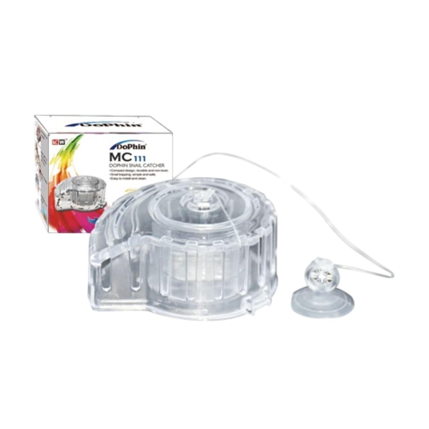 TUNAI Dophin MC111 Snail Catcher for Aquarium Fish Tank | Innovative Design | Capture and Remove Unwanted Snails | Ideal for Saltwater and Freshwater Aquariums | (Original from Store)