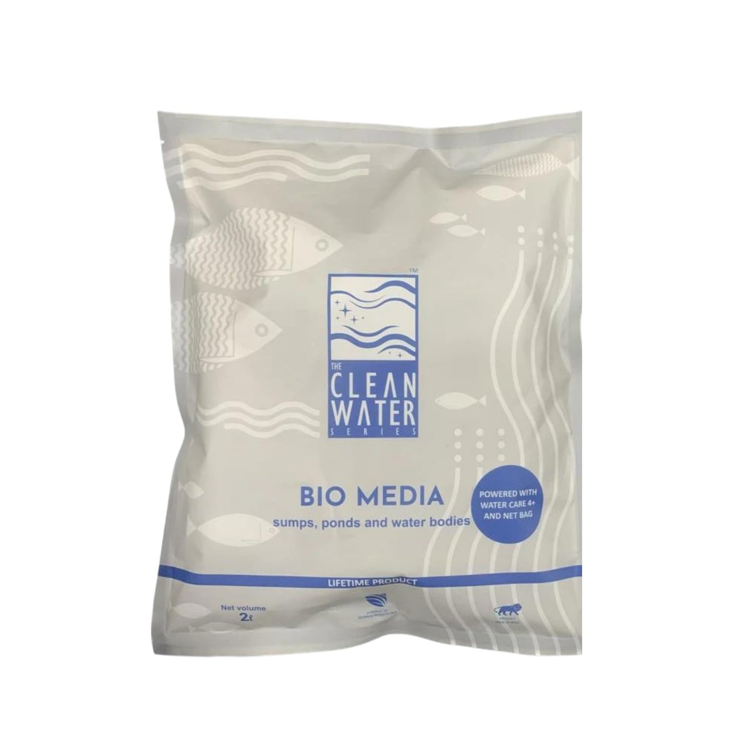 The Clean Water Series Sump Media for Aquarium | Natural Stone Filtration for Aquatic Bliss (2L/1Kg)