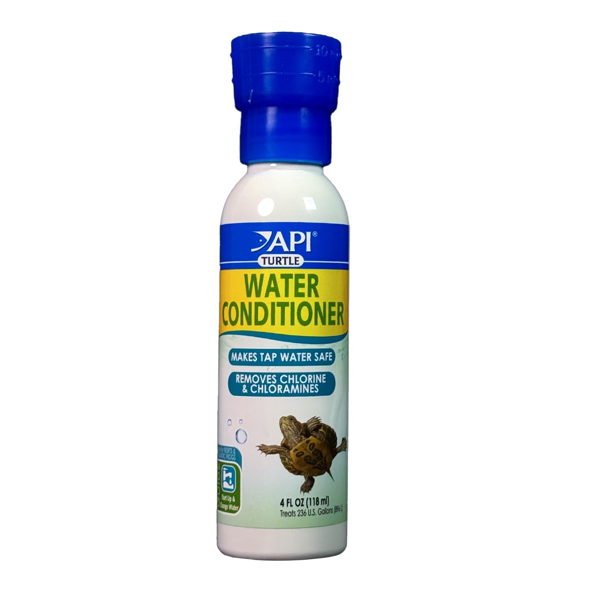 API Turtle Water Conditioner for Aquarium, 4-Ounce